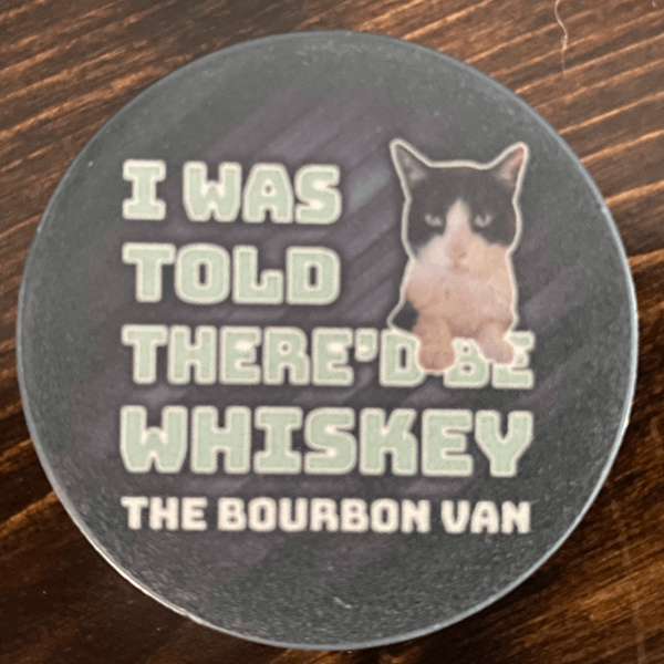 The Bourbon Van Challenge Coin First Edition Side 2