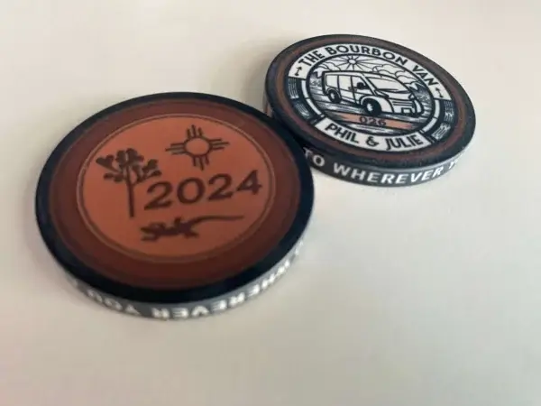 The Bourbon Van Challenge Coins 4th Edition