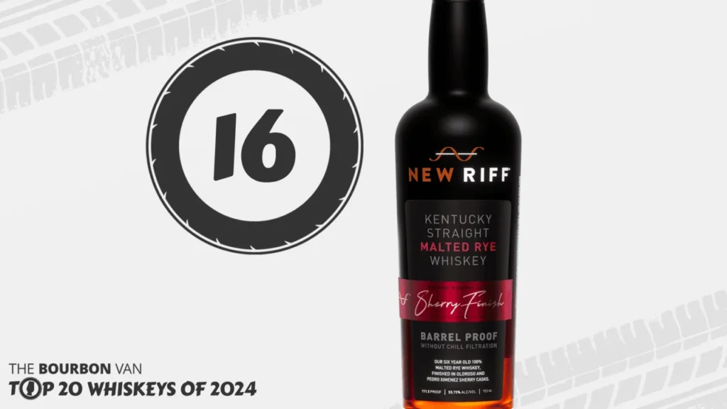 New Riff Malted Rye Whiskey Barrel Proof Sherry Finish