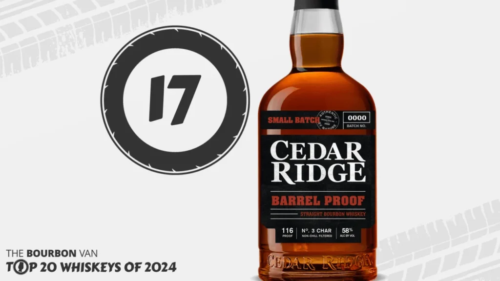 Cedar Ridge Barrel Proof Bourbon