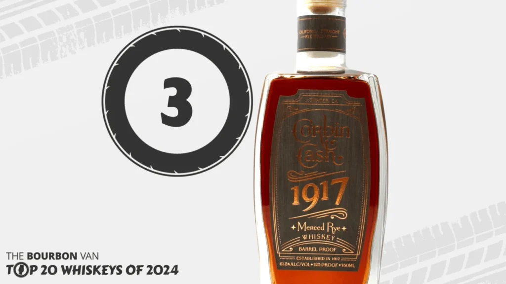 Corbin Cash 1917 Merced Rye Barrel Proof Whiskey